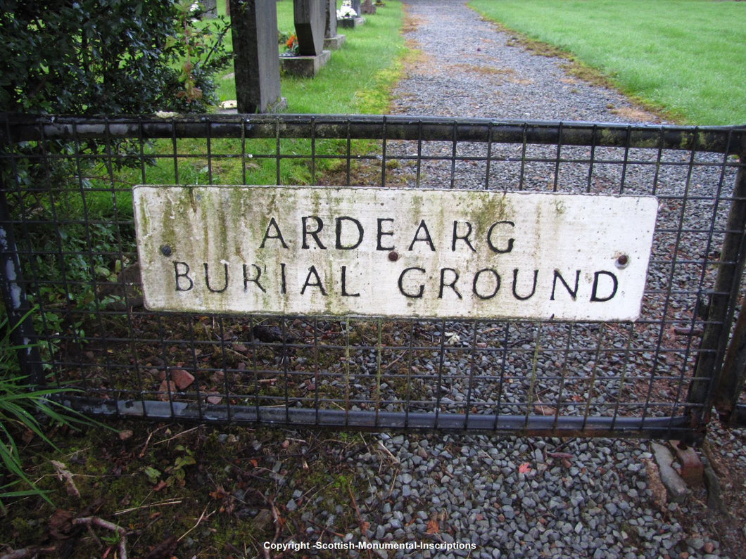 Ratagan -Ardearg  Burial Ground - Highland PDF
