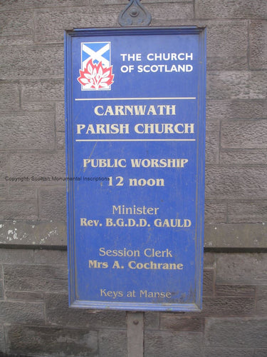 Carnwath Church- Lanarkshire PDF