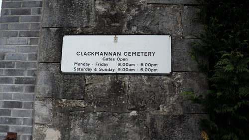 Clackmannan Cemetery - Clackmannanshire PDF