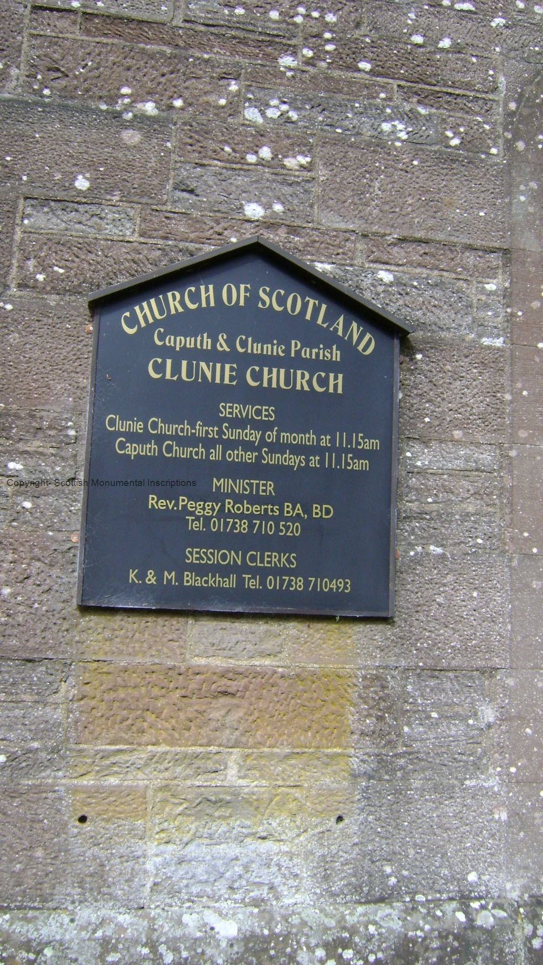 Clunie  Church - Perthshire PDF
