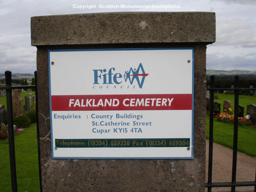 Falkland Mausoleum - Old BG - New Cemetery - Fife PDF