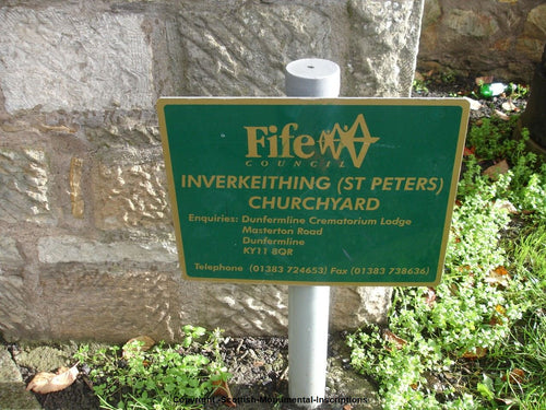 Inverkeithing Cemetery and Peters Churchyard -Fife PDF