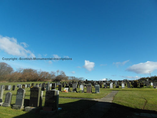 Rothesay New Cemetery (Barone Road) - Isle of Bute PDF