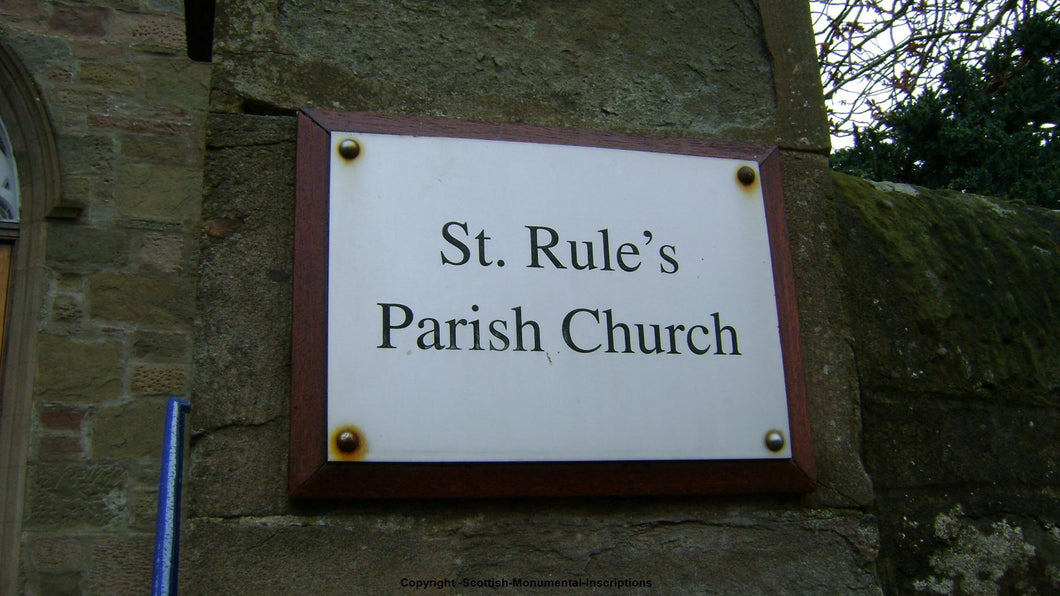 St Rules Churchyard - Monifeith  -Angus PDF