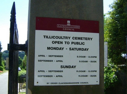Tillicoultry Cemetery - Clackmannanshire PDF